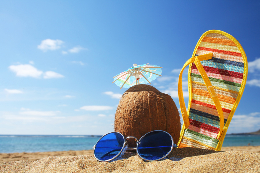 vacaciones en la playa